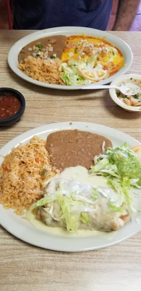 Beef Fajita Chimichanga Dinner